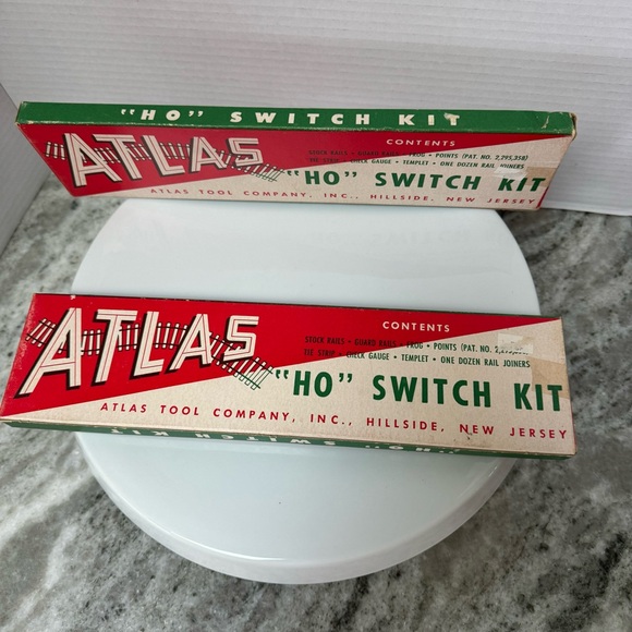 Atlas HO Switch Kit #6 (lot of 2) Vintage - Picture 2 of 7